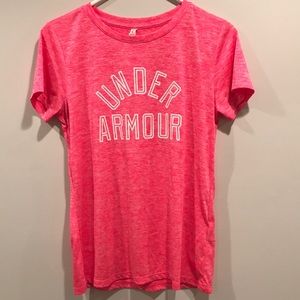 UNDER ARMOUR Hot Pink Tee